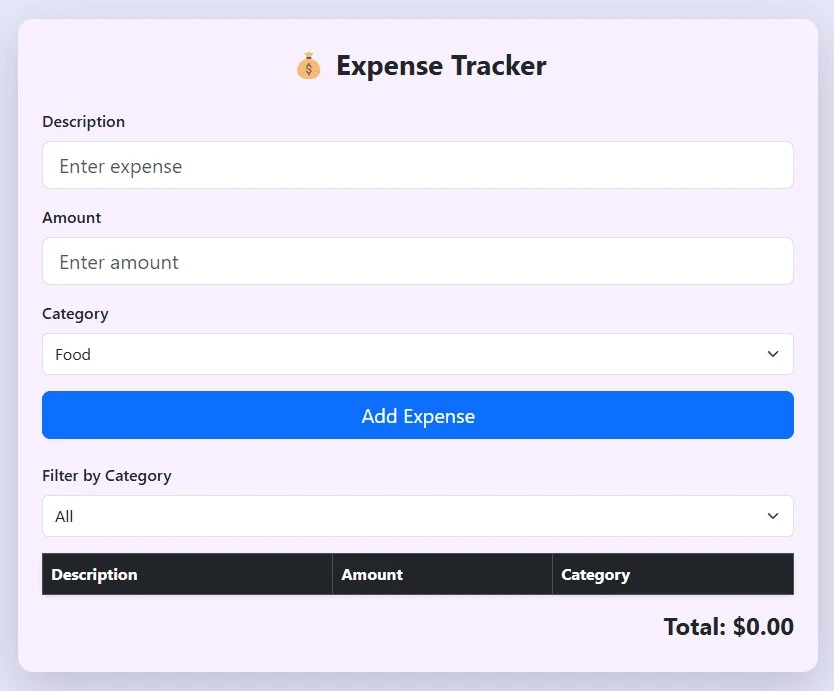 Expense Tracker